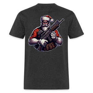 2nd Amendment BASED Santa Claus Classic T-Shirt - heather black