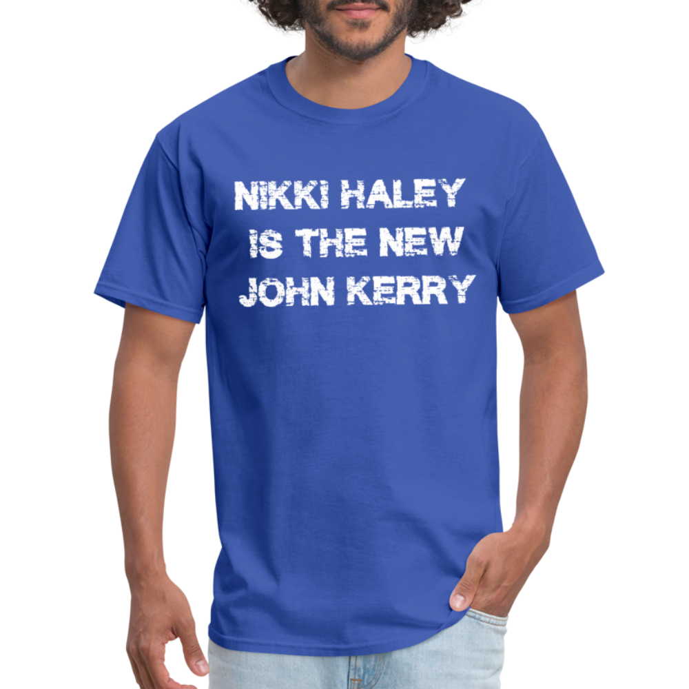 Nikki Haley Is The New John Kerry Classic T-Shirt - royal blue