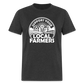 Support Your Local Farmers Unisex Classic T-Shirt - heather black