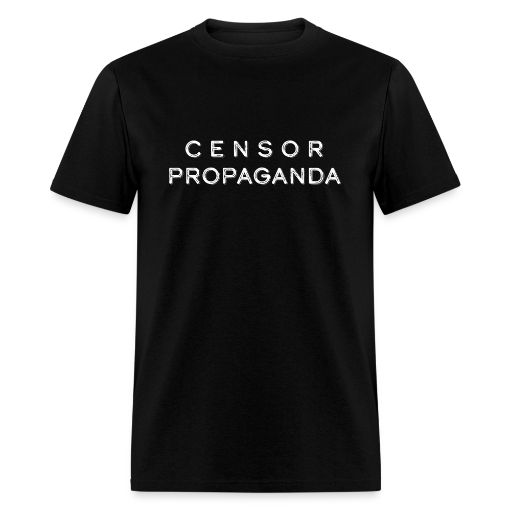 Censor Propaganda Unisex Classic T-Shirt - black