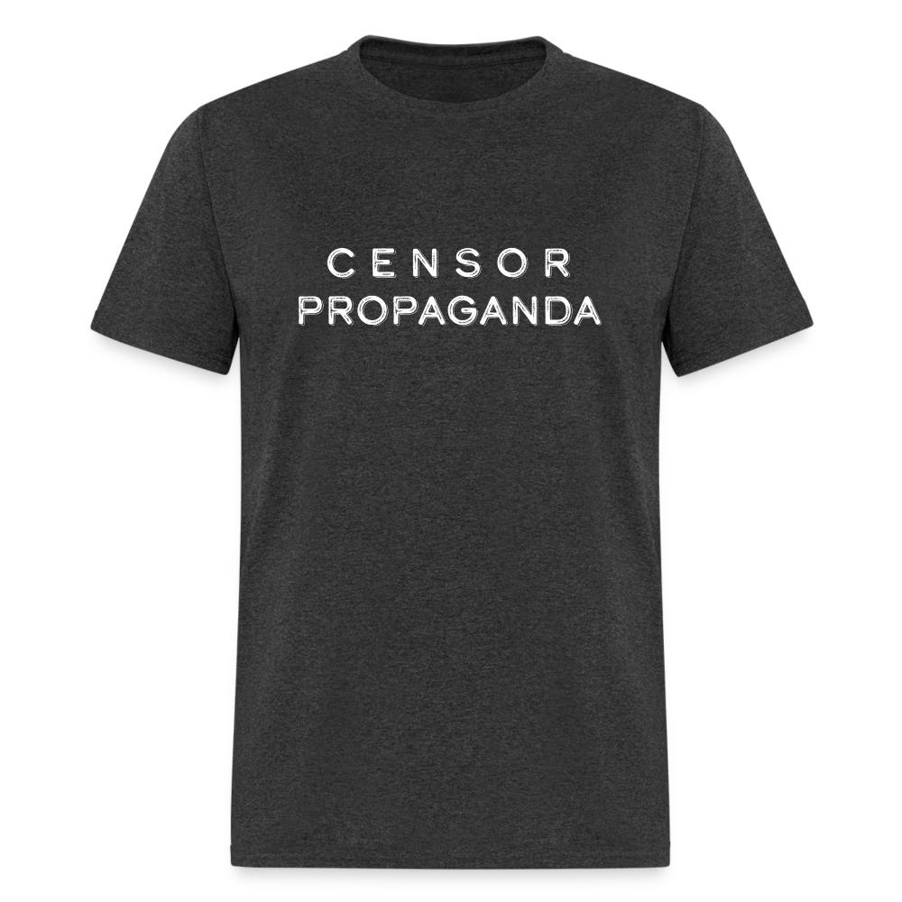 Censor Propaganda Unisex Classic T-Shirt - heather black