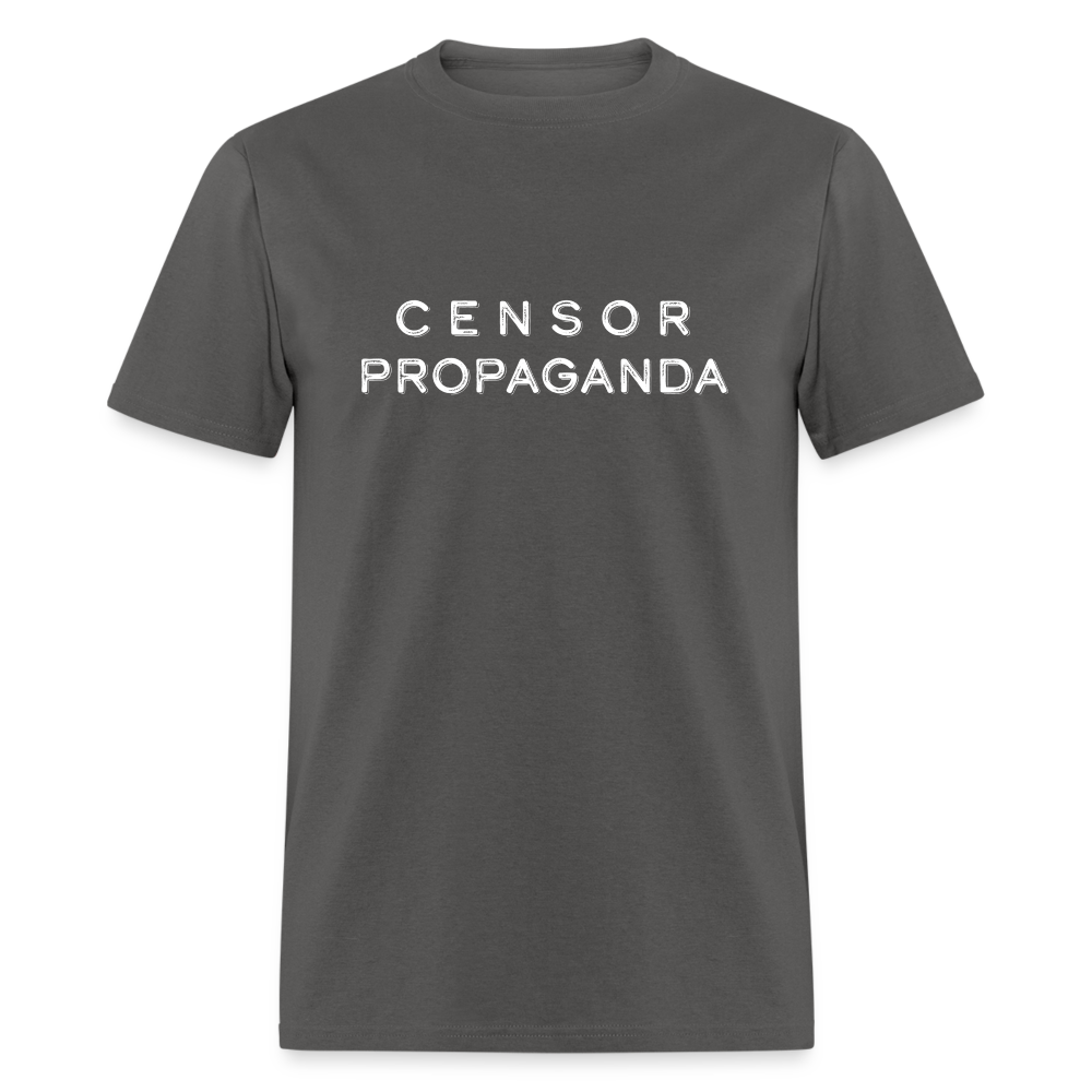 Censor Propaganda Unisex Classic T-Shirt - charcoal