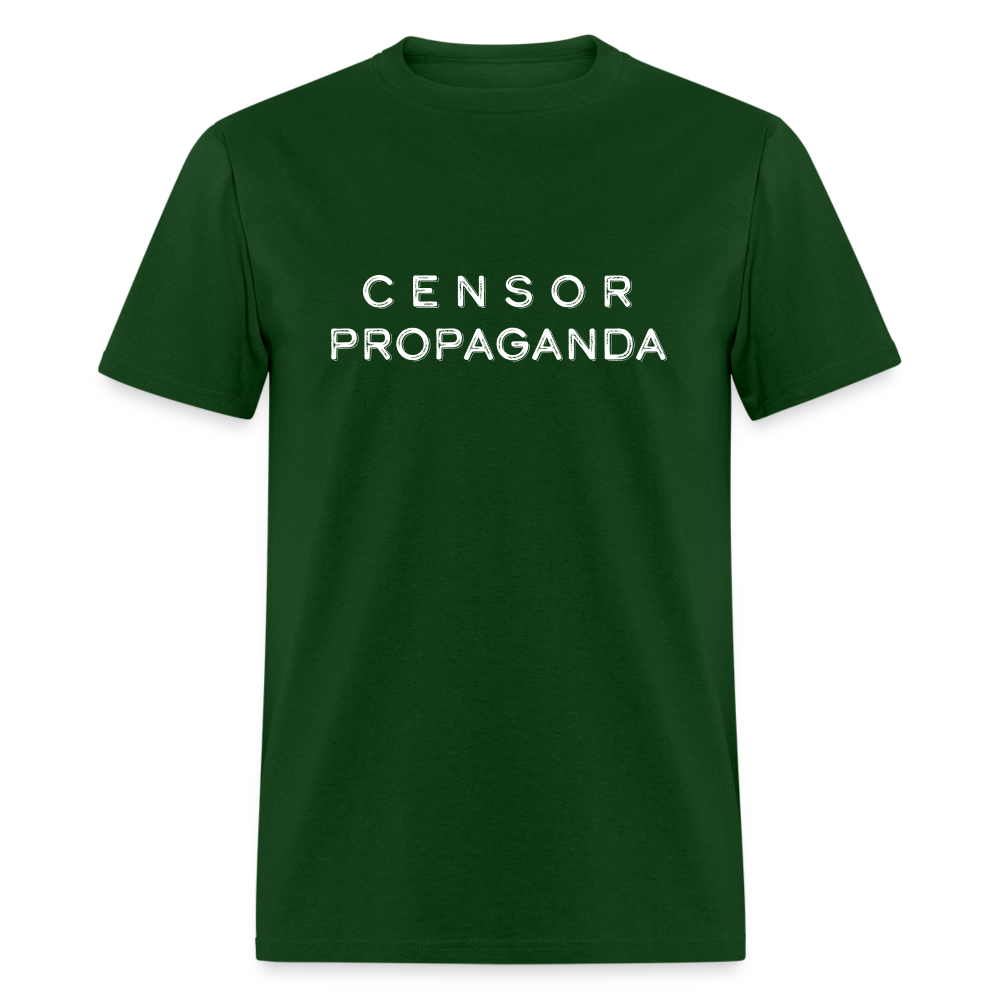 Censor Propaganda Unisex Classic T-Shirt - forest green