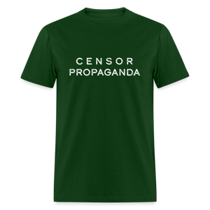 Censor Propaganda Unisex Classic T-Shirt - forest green