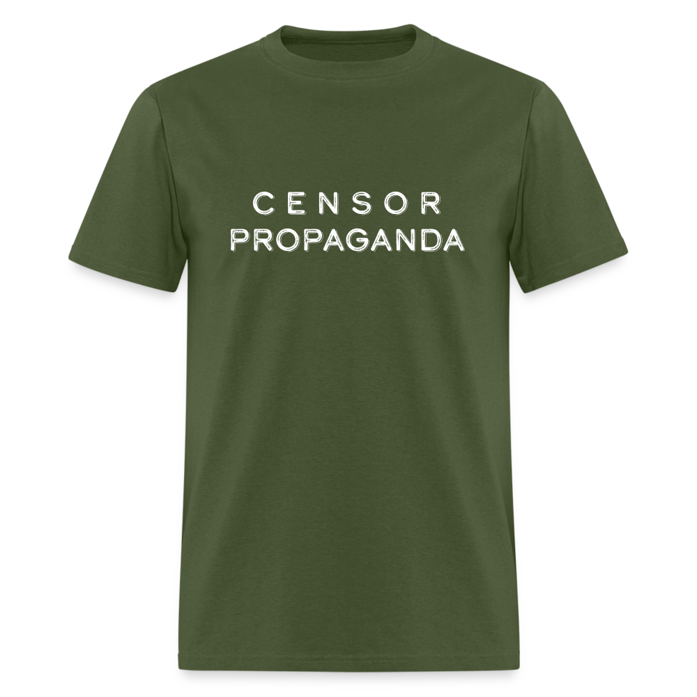 Censor Propaganda Unisex Classic T-Shirt - military green