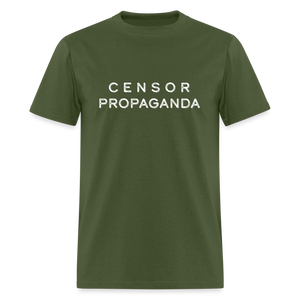 Censor Propaganda Unisex Classic T-Shirt - military green