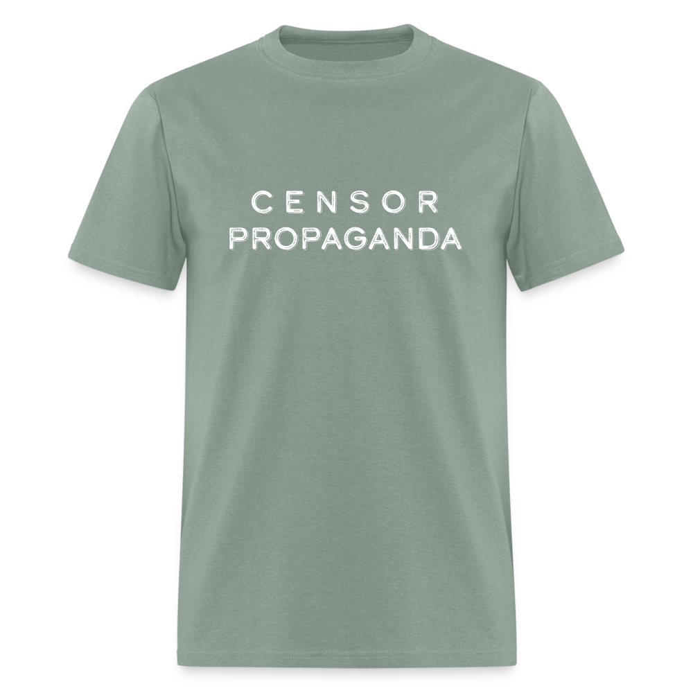 Censor Propaganda Unisex Classic T-Shirt - sage