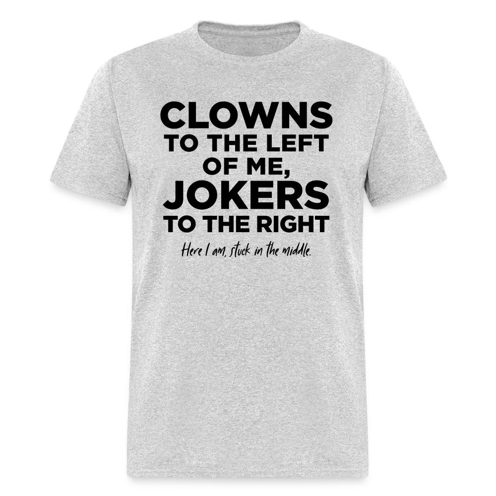 Clown and Jokers Unisex Classic T-Shirt - heather gray