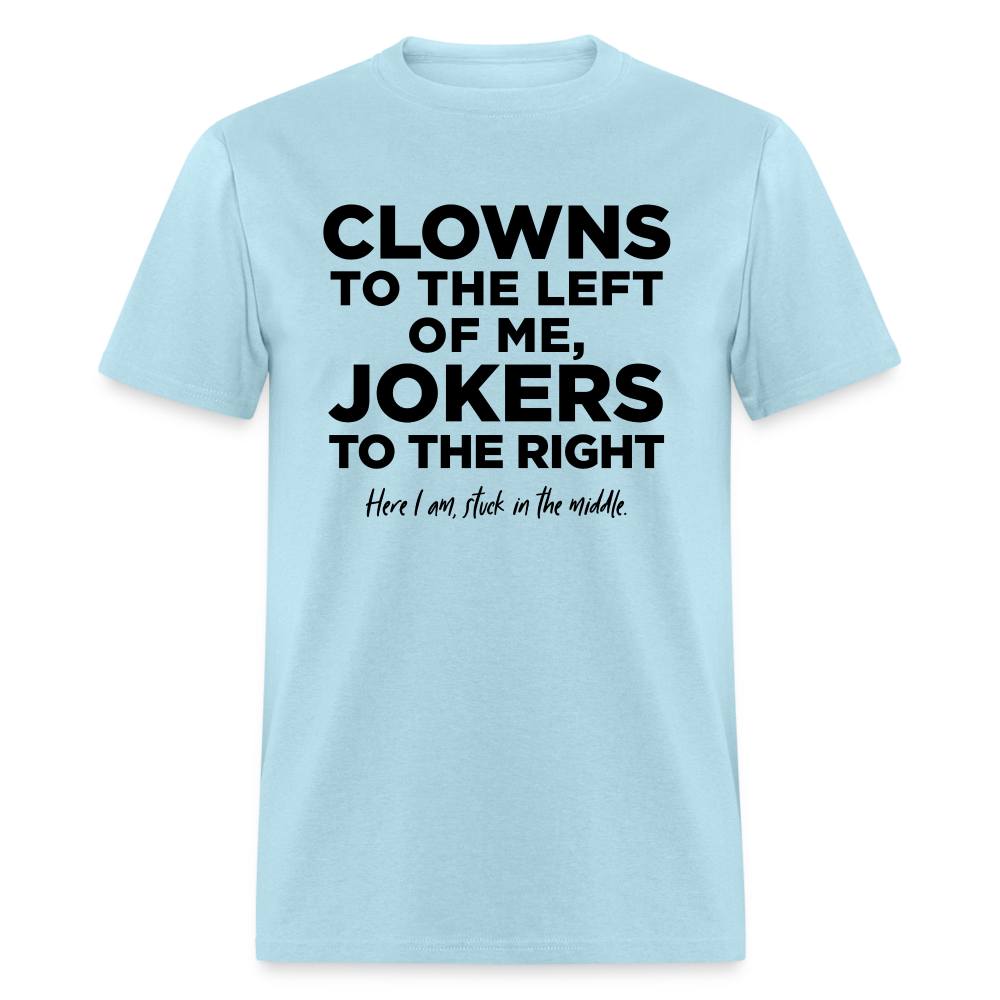 Clown and Jokers Unisex Classic T-Shirt - powder blue