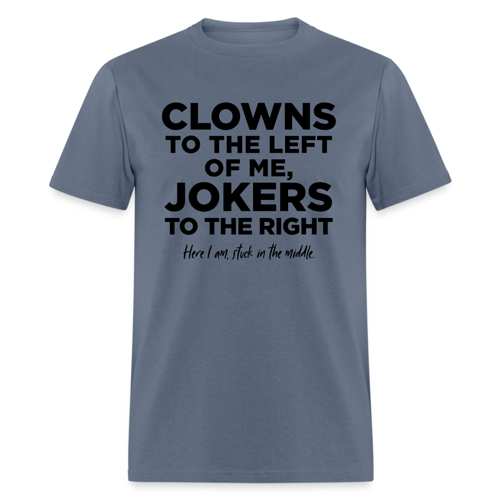 Clown and Jokers Unisex Classic T-Shirt - denim