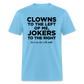 Clown and Jokers Unisex Classic T-Shirt - aquatic blue