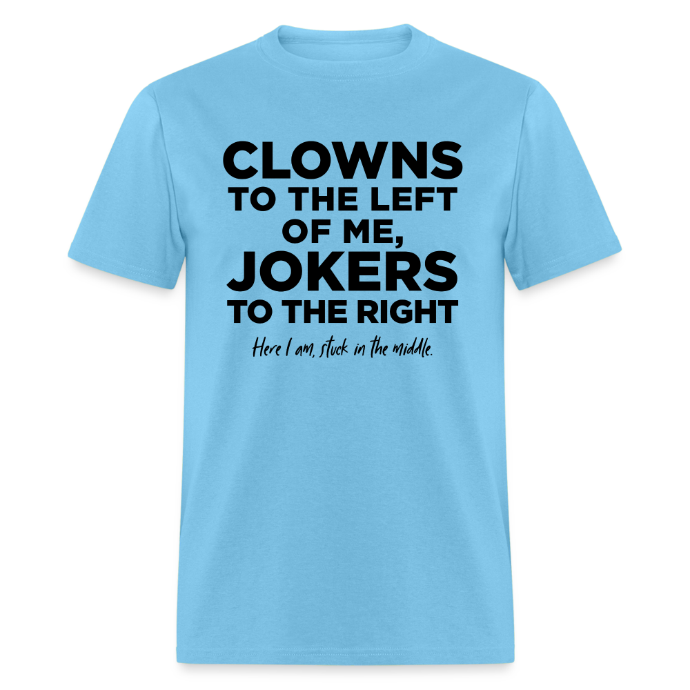 Clown and Jokers Unisex Classic T-Shirt - aquatic blue