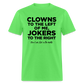 Clown and Jokers Unisex Classic T-Shirt - kiwi