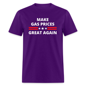 Make Gas Prices Great Again Unisex Classic T-Shirt - purple