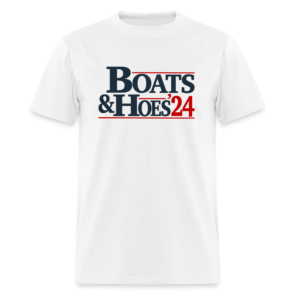 Boats & Hoes 2024 Unisex Classic T-Shirt - white