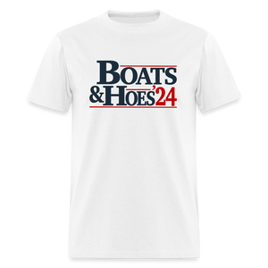 Boats & Hoes 2024 Unisex Classic T-Shirt - white