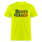 Boats & Hoes 2024 Unisex Classic T-Shirt - safety green