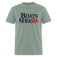 Boats & Hoes 2024 Unisex Classic T-Shirt - sage