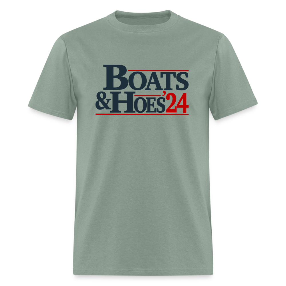 Boats & Hoes 2024 Unisex Classic T-Shirt - sage