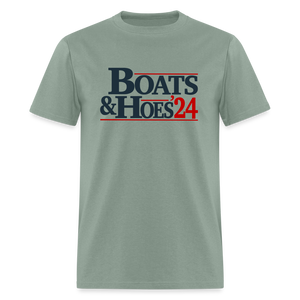 Boats & Hoes 2024 Unisex Classic T-Shirt - sage