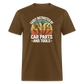 Retro Car Parts Men's Classic T-Shirt - brown