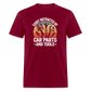 Retro Car Parts Men's Classic T-Shirt - burgundy