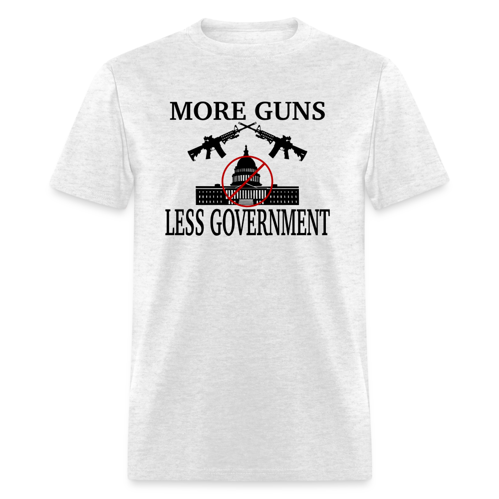 More guns, less government Unisex Classic T-Shirt - light heather gray