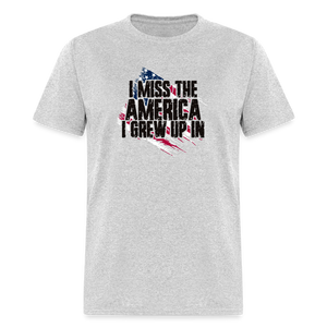 I Miss The America I Grew Up In Unisex Classic T-Shirt - heather gray