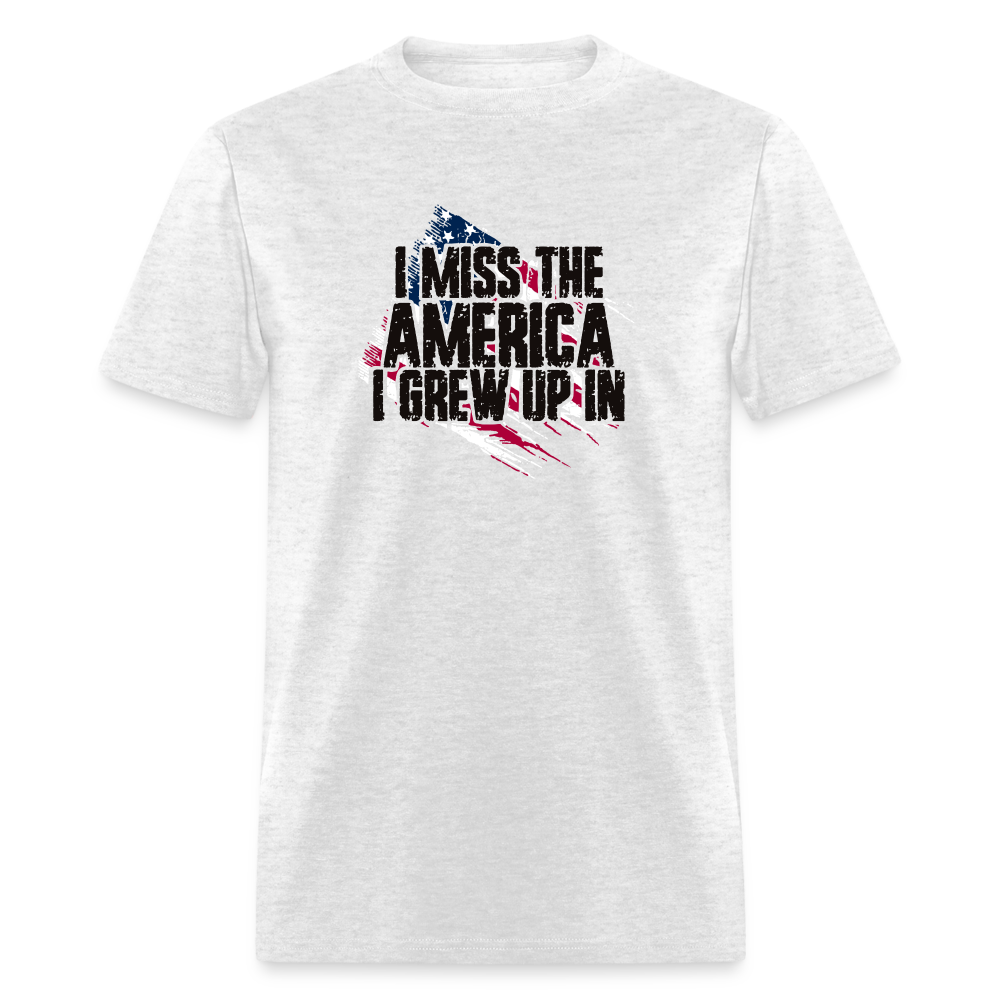 I Miss The America I Grew Up In Unisex Classic T-Shirt - light heather gray