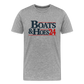 Boats & Hoes 24 Men's Premium T-Shirt - heather gray