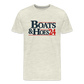 Boats & Hoes 24 Men's Premium T-Shirt - heather oatmeal