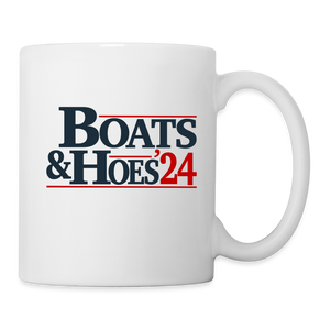 Boats & Hoes 24 Coffee/Tea Mug - white