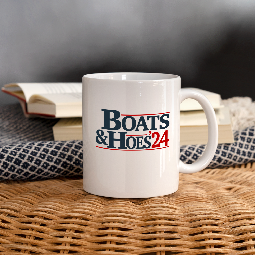 Boats & Hoes 24 Coffee/Tea Mug - white