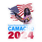 Camacho 2024 Sticker - transparent glossy