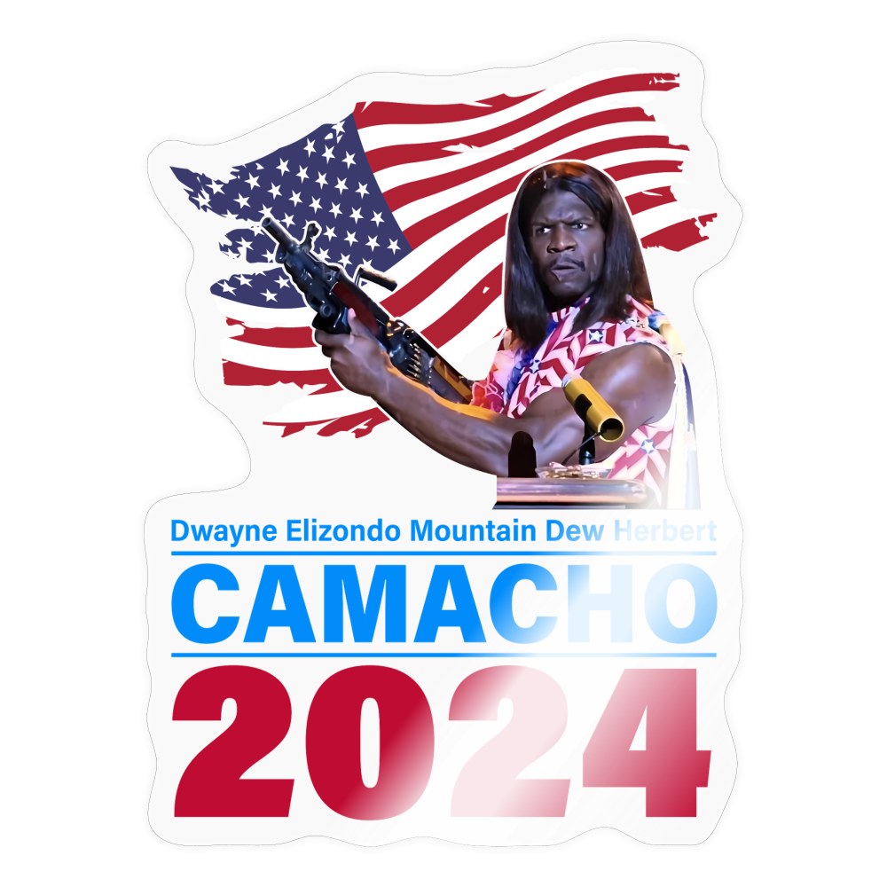 Camacho 2024 Sticker - transparent glossy