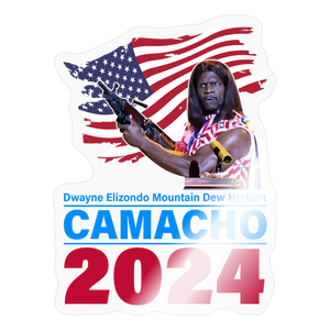 Camacho 2024 Sticker - transparent glossy