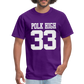 Polk High Front Print and (Back Print) Unisex Classic T-Shirt - purple