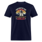 Firefighter Dad Classic T-Shirt - navy