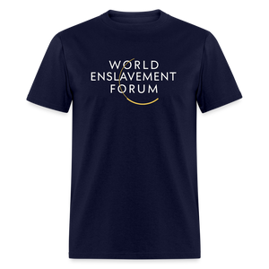 World Enslavement Forum Classic T-Shirt - navy