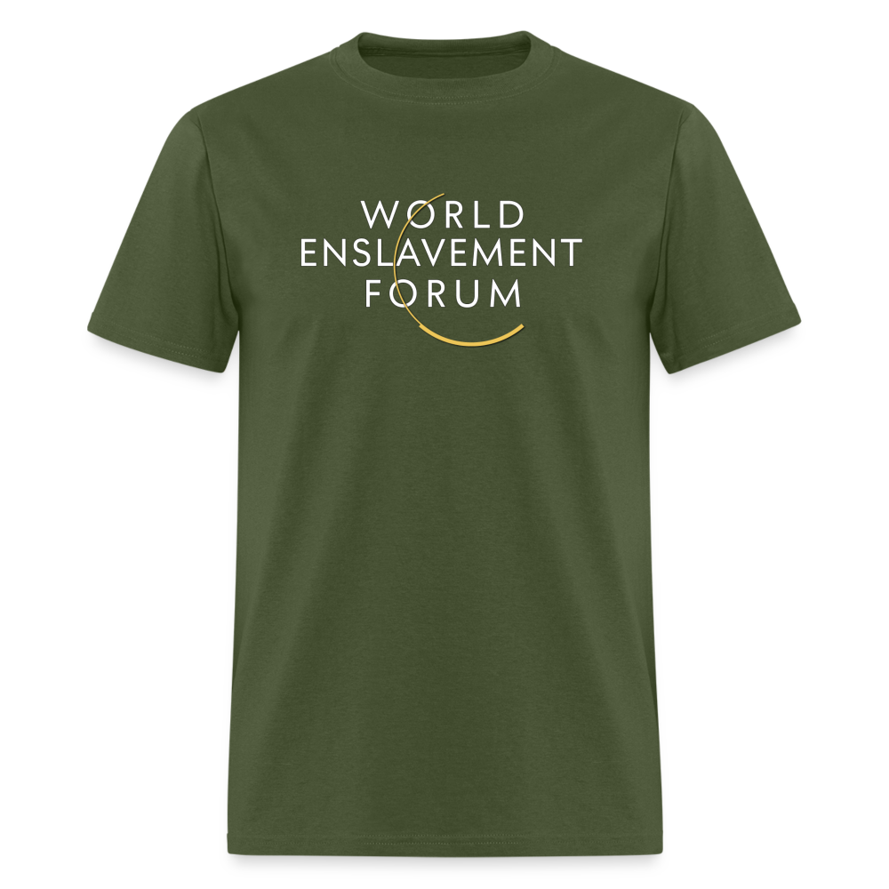 World Enslavement Forum Classic T-Shirt - military green