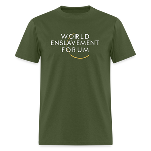 World Enslavement Forum Classic T-Shirt - military green