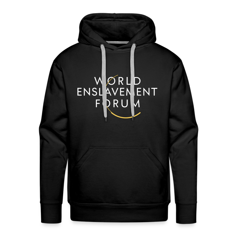 World Enslavement Forum Men’s Premium Hoodie - black