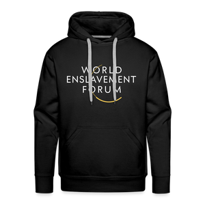 World Enslavement Forum Men’s Premium Hoodie - black