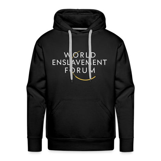 World Enslavement Forum Men’s Premium Hoodie - black