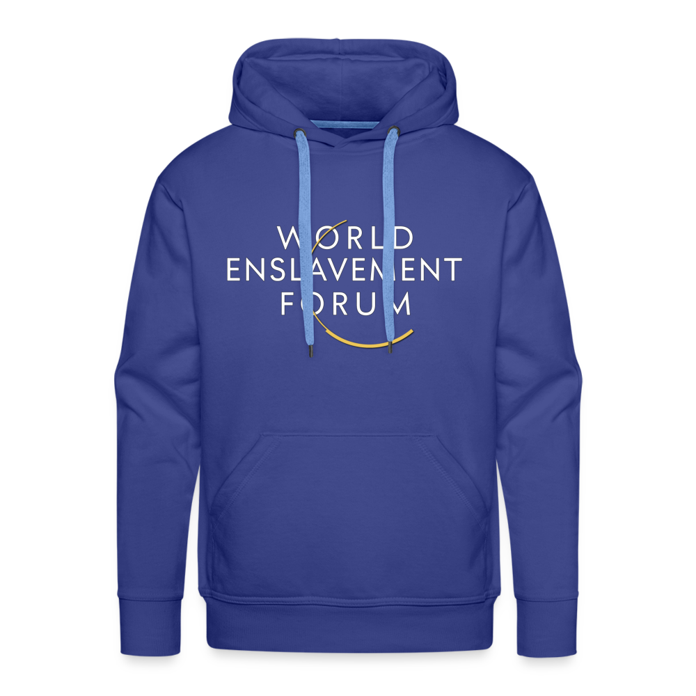 World Enslavement Forum Men’s Premium Hoodie - royal blue