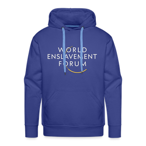 World Enslavement Forum Men’s Premium Hoodie - royal blue