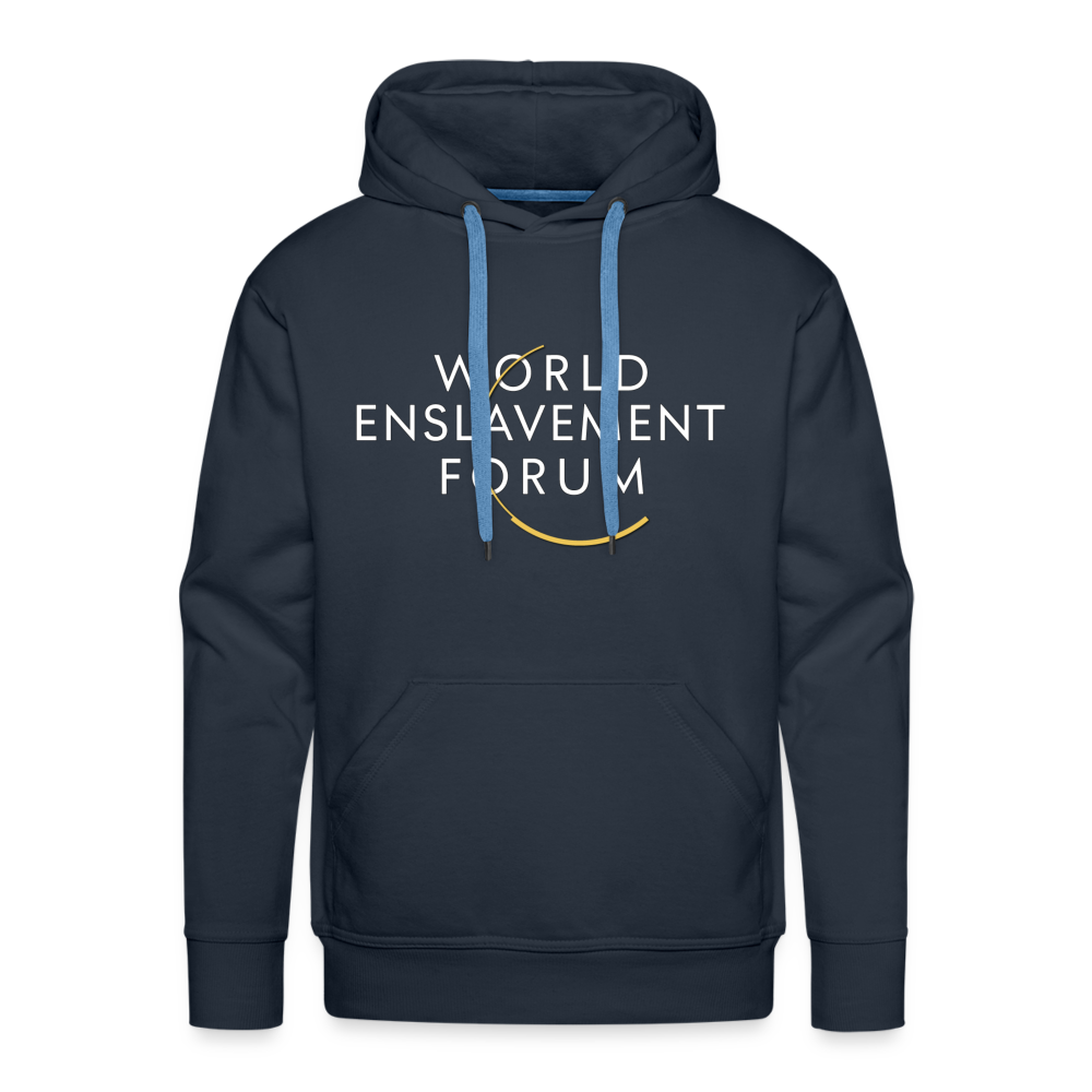 World Enslavement Forum Men’s Premium Hoodie - navy