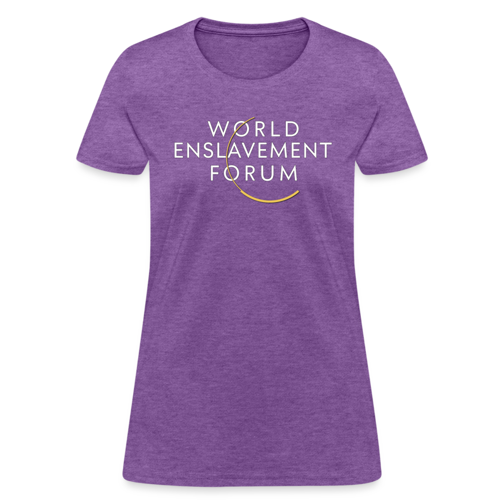 World Enslavement Forum Women's T-Shirt - purple heather