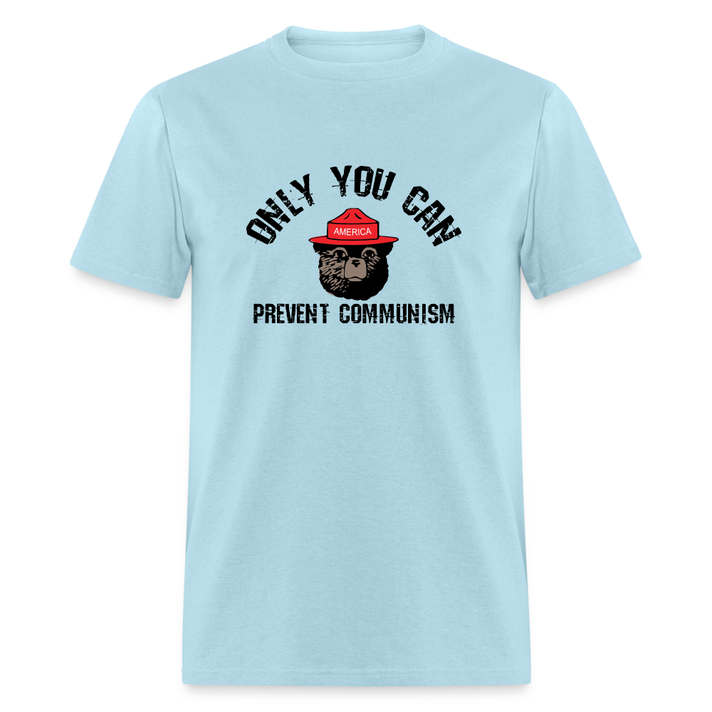 Only You Can Prevent Communism Classic T-Shirt - powder blue