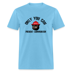 Only You Can Prevent Communism Classic T-Shirt - aquatic blue